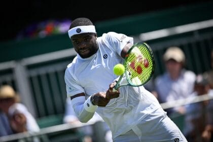 Frances Tiafoe responds when asked if he thinks he can actually win Wimbledon this year