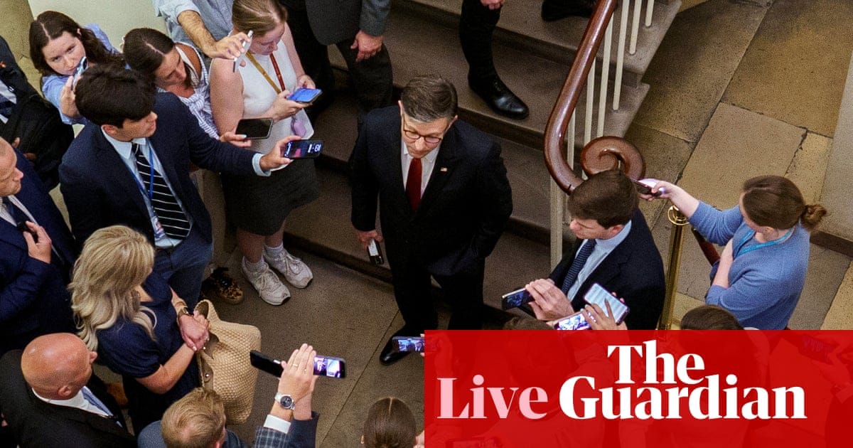 House Republicans advance Trump’s tax-and-spending bill, opening way for debate – US politics live | Trump administration