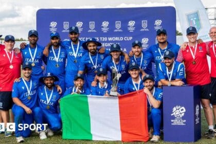 ICC T20 World Cup Europe Qualifier: Joe Burns tells Italy’s cricketers to ‘create a legacy’ and reach first World Cup