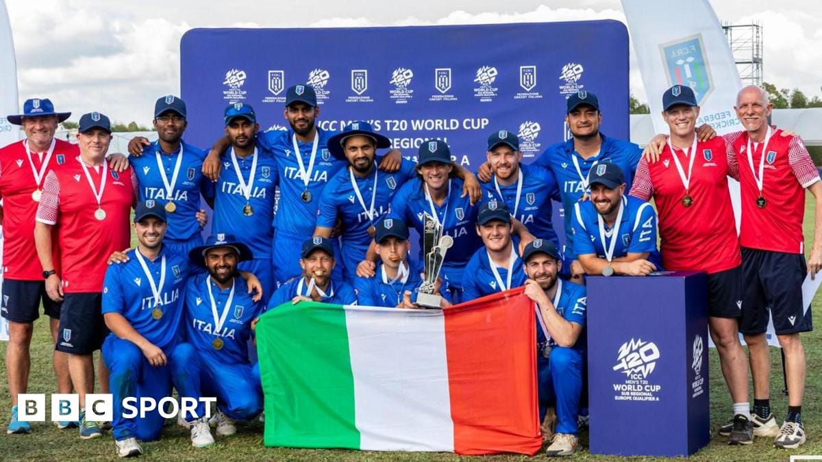 ICC T20 World Cup Europe Qualifier: Joe Burns tells Italy’s cricketers to ‘create a legacy’ and reach first World Cup