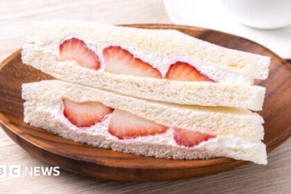 M&S strawberries and cream sandwich: Japanese fruit sando hits high streets