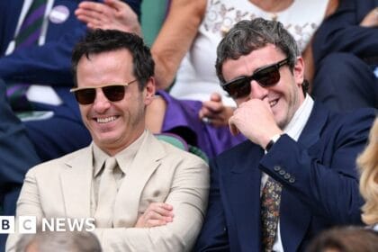 Princess Kate and Paul Mescal among stars at Wimbledon finals