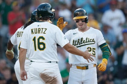 Rooker’s 3-run HR helps A’s hand Seattle Mariners 6-1 loss