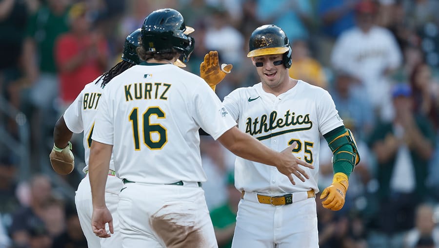 Rooker’s 3-run HR helps A’s hand Seattle Mariners 6-1 loss