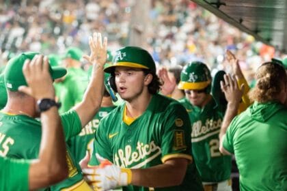 Stud Athletics rookie continues home run hot streak