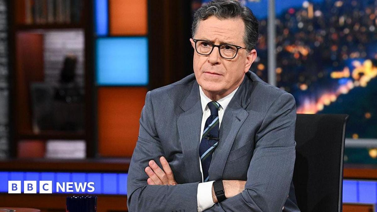 The Late Show with Stephen Colbert to end in May 2026, CBS says