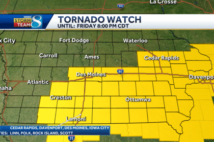 Tornado warnings expire; watches continue this afternoon and evening