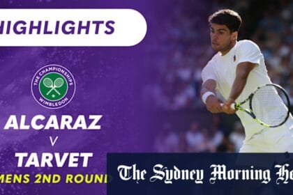 Video: 2nd Round Highlights | Oliver Tarvet v Carlos Alcaraz
