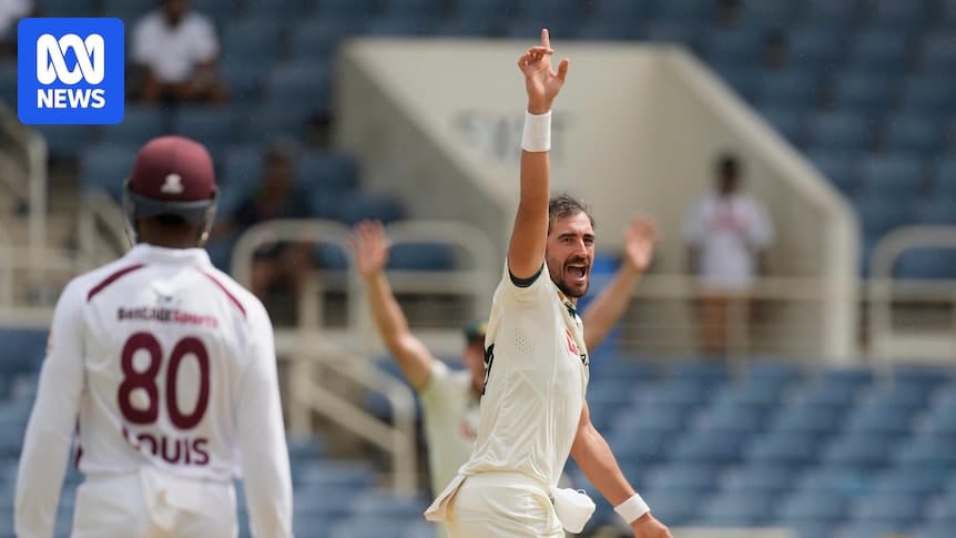 West Indies vs Australia cricket third Test live: Mitchell Starc takes fastest five wicket haul in Test history