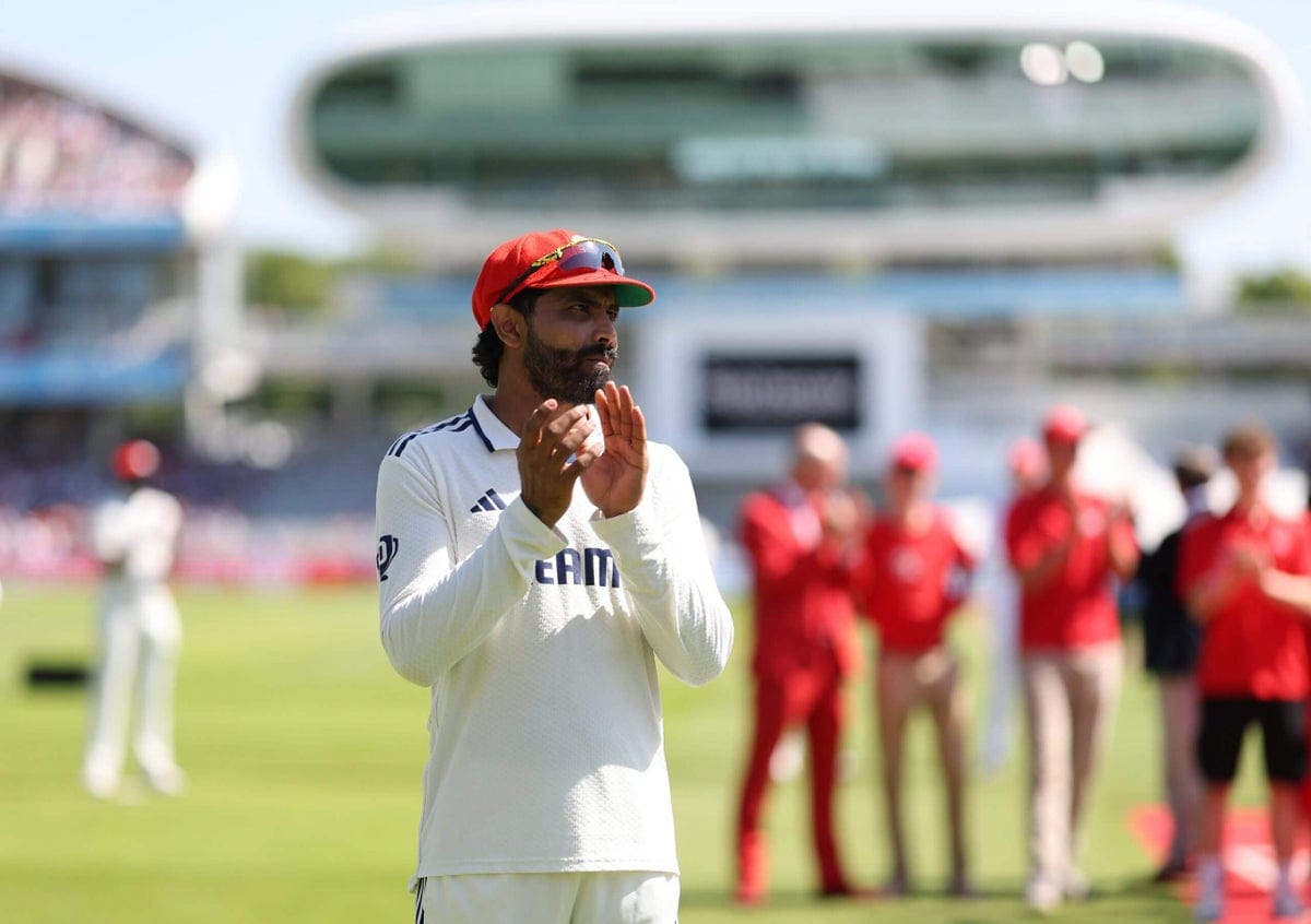 Why was Lord’s, the home of cricket, decked in red as England took on India?