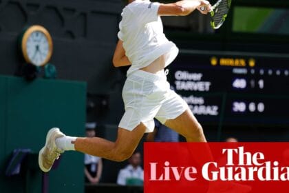 Wimbledon 2025: Tarvet v Alcaraz; Norrie, Kartal and Keys all through – live | Wimbledon 2025