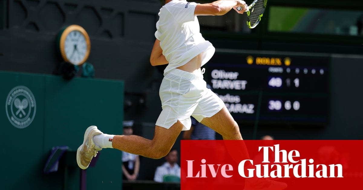 Wimbledon 2025: Tarvet v Alcaraz; Norrie, Kartal and Keys all through – live | Wimbledon 2025