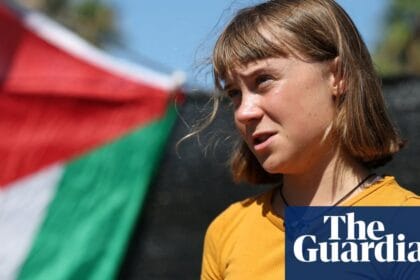 Aid flotilla with Greta Thunberg set to sail for Gaza to ‘break illegal siege’ | Greta Thunberg