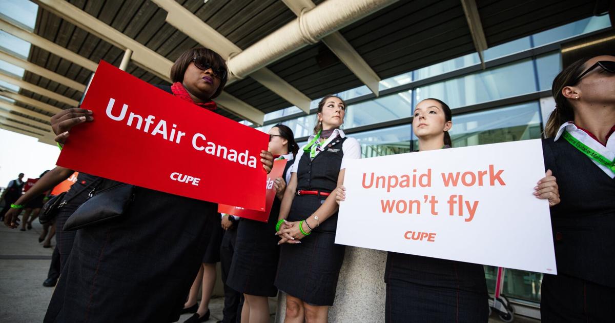 Air Canada flight attendant strike looms this weekend