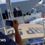 Chinese ships collide while pursuing Philippine boat
