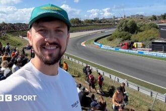 Dutch Grand Prix: Meet man trying to go to all 24 F1 races on £20K budget