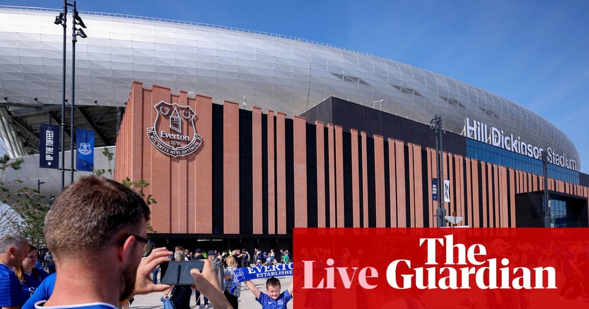 Everton start new stadium era, Rangers draw at St Mirren – matchday live | Football