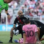 Lionel Messi exits Inter Miami’s Leagues Cup win with hamstring injury