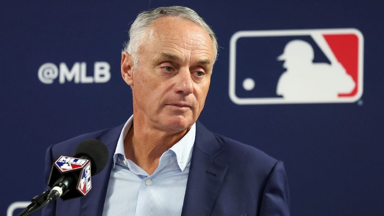 MLB commissioner Manfred downplays CBA spat with Phillies’ Harper