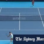 Raducanu complains about crying child