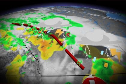 Severe storm risk continues overnight on the Prairies