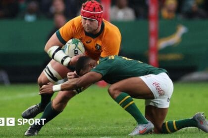 South Africa 22-38 Australia: Tourists fight back to win Rugby Championship opener