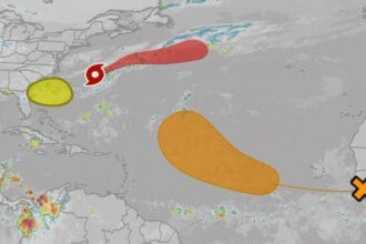 Tropical Storm Dexter Heads Away From US Plus Two Other Areas To Watch