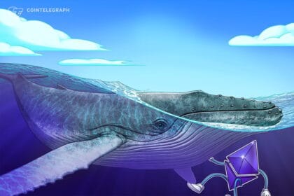B Bitcoin whale amasses B Ether, surpasses SharpLink’s .5B holdings