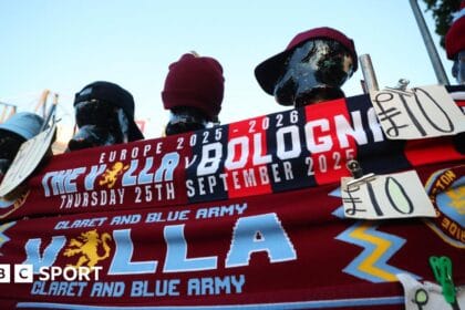 Aston Villa vs Bologna LIVE: Europa League score, stats & updates