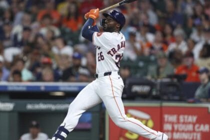 Astros announce roster moves ahead of Labor Day series finale with Angels