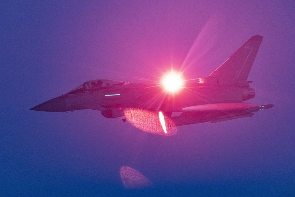 British Typhoon jets scrambled, head north of Scotland