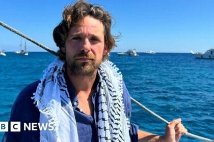 Gaza aid flotilla man from Poole ‘undeterred by drone threat’