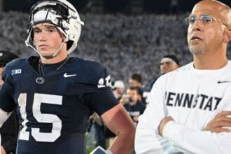 Penn State falls to 4-21 under James Franklin vs. top-10 teams