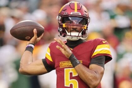 Sources – Commanders’ Jayden Daniels has knee injury, status iffy