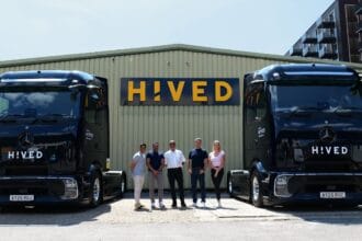 TEG and Hived to offer fully electric parcel delivery network to logistics industry