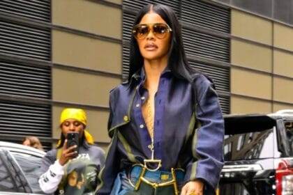 Teyana Taylor’s Unbuttoned Shirt Look Deserves Second Glance