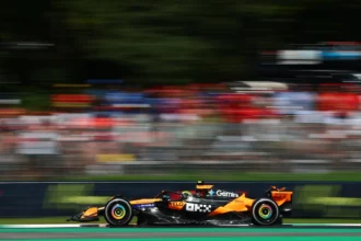 Watch the action from FP3 at Monza as Lando Norris goes fastest