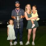 Who is JJ Spaun’s wife?