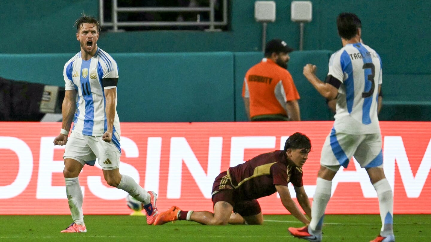 Argentina 1-0 Venezuela: Lo Celso the lone scorer in controlling win
