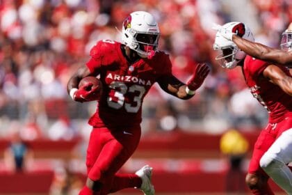 Cardinals placing RB Trey Benson (knee) on injured reserve