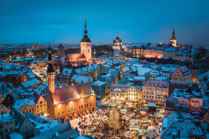 European Christmas markets with vegan food, DJs and pop-up saunas