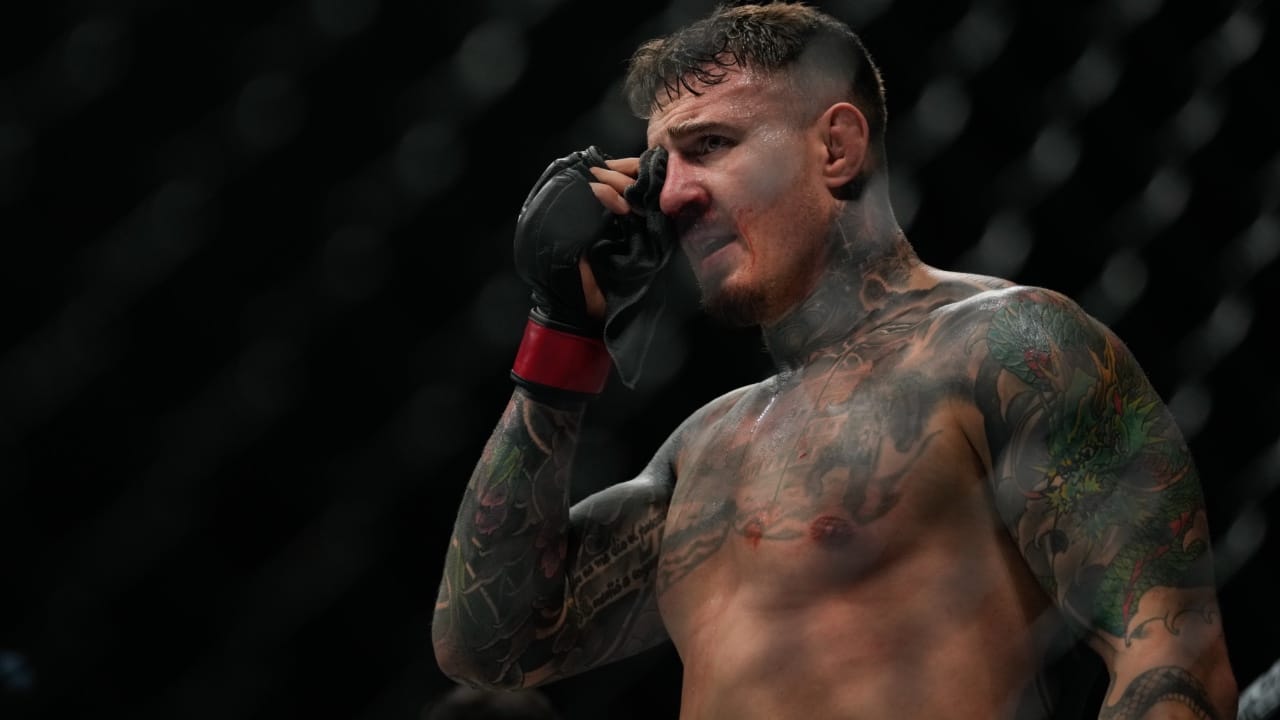 UFC 321 Takeaways: Aspinall rightfully upset after eye poke stoppage UFC 321 Takeaways: Aspinall rightfully upset after eye poke stoppage