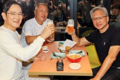 Billionaire leaders of Nvidia, Samsung Electronics, Hyundai went out for chicken, and paid for everyone’s meal