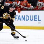 Fraser Minten on Maple Leafs exit, becoming a Bruins regular and dinner plans gone awry