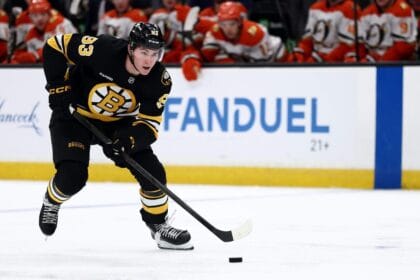 Fraser Minten on Maple Leafs exit, becoming a Bruins regular and dinner plans gone awry