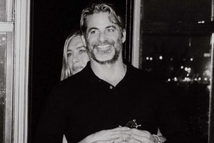 Jennifer Aniston Shares Loved-Up Photo with Boyfriend Jim Curtis