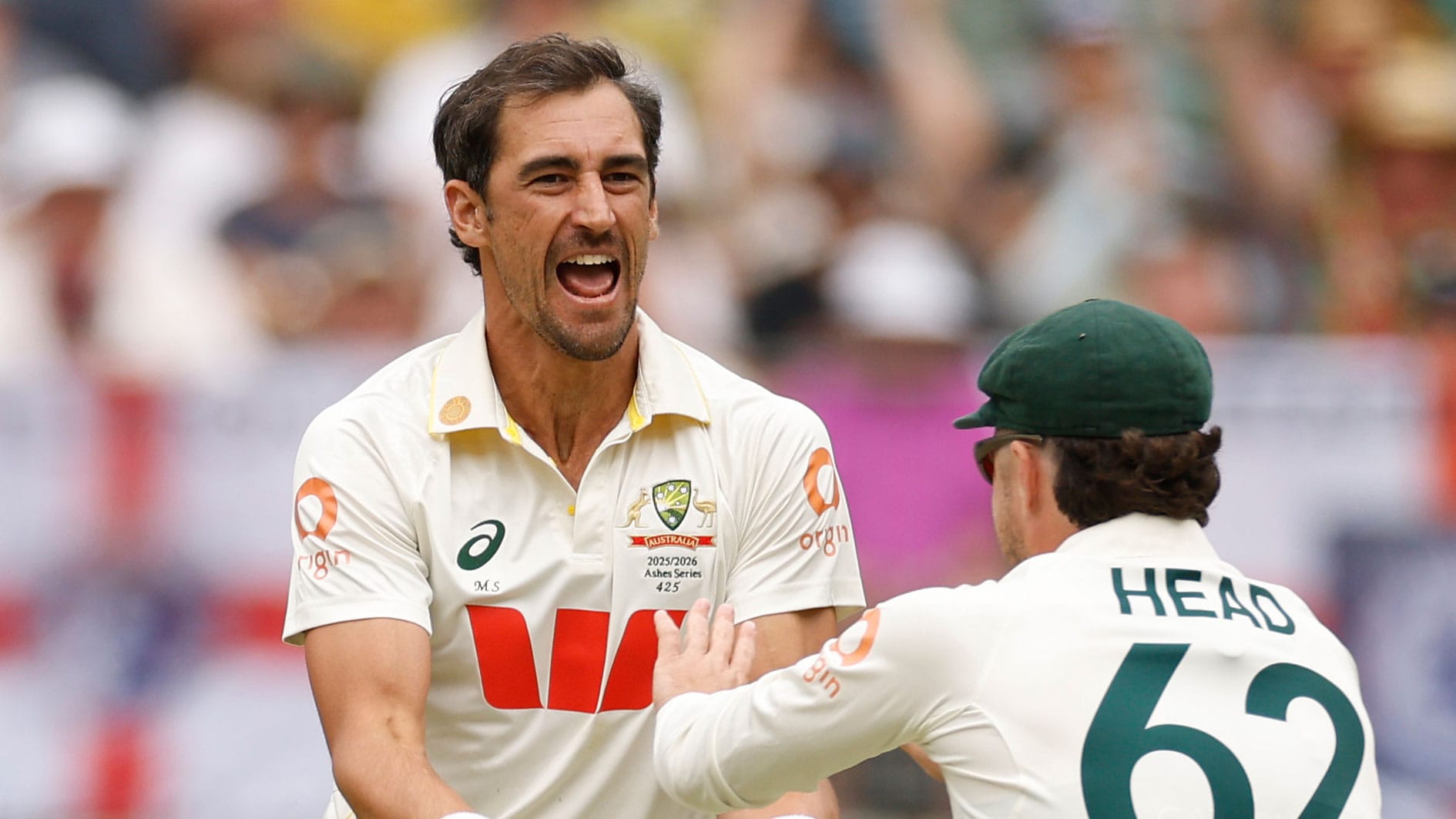 LIVE BLOG: First over king Starc gets Crawley again