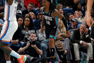 Memphis Grizzlies’ Ja Morant injury update, leaves game with calf soreness