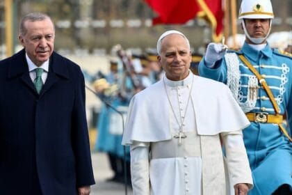 Pope Leo arrives in Turkey on closely watched 1st overseas trip