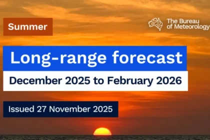 The Bureau issues long-range forecast for summer